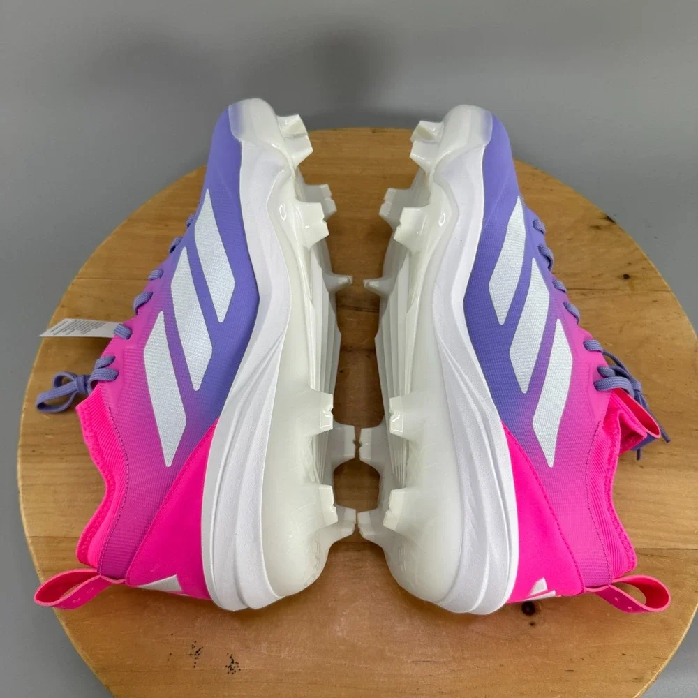 adidas Adizero Impact TPU Mens Size 12 Candy Pack Sour Worms Lucid Pink Purple